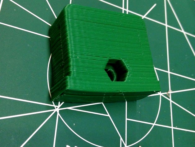 MK7 StepStruder Mounting Foot by dougc314