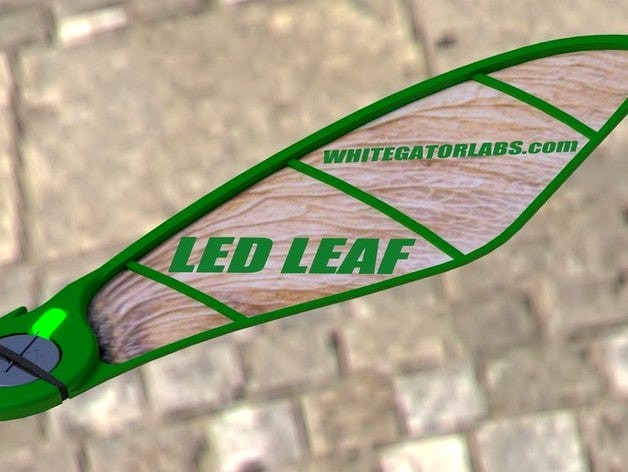 LED LEAF by 2ROBOTGUY