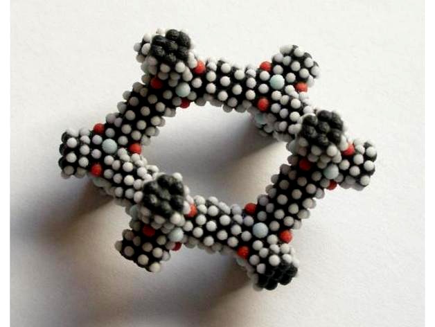 DMSE-Tetrapod ("crystolecule") by mechadense
