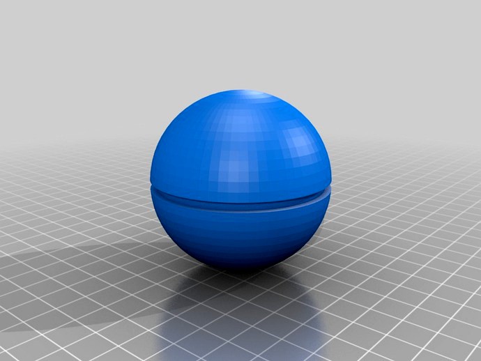 Parametric Deathstar by MakerBlock