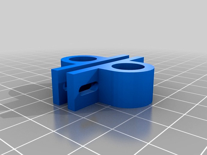 Mountable Igus Bushing Holder by LulzBot