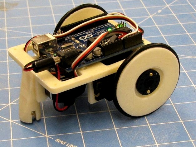 Scout - A printable tribot frame by sliptonic