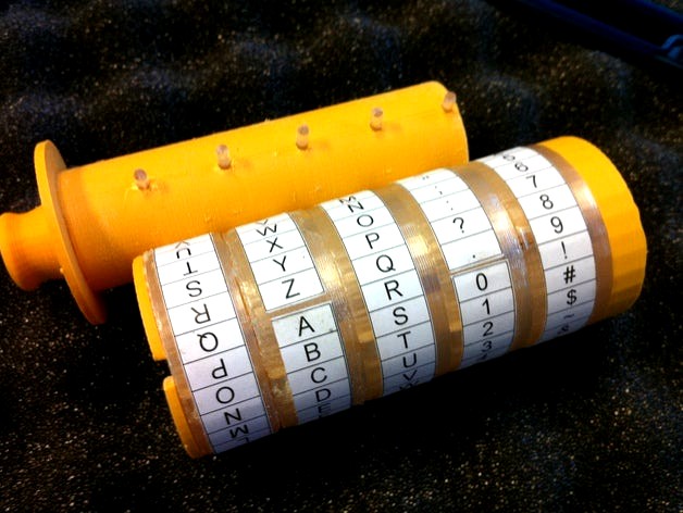 Da Vinci Code Cryptex by Rubinstu