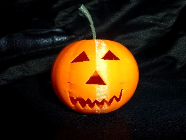 Basic Jack O'Lantern Autodesk 123D by PrintTo3D