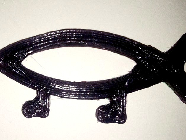 Fish with legs by mdedm