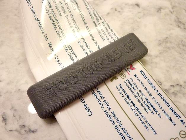 Basic Toothpaste Extruder :-) by PrintTo3D