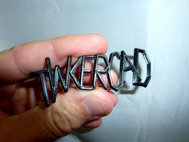 Tinkercad Text by PrintTo3D