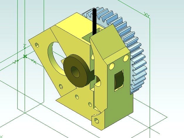 Tilt WadeExtruder (fixed tool) by natko