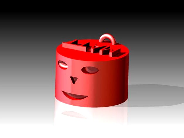 Smiley Key Chain by MatthewS