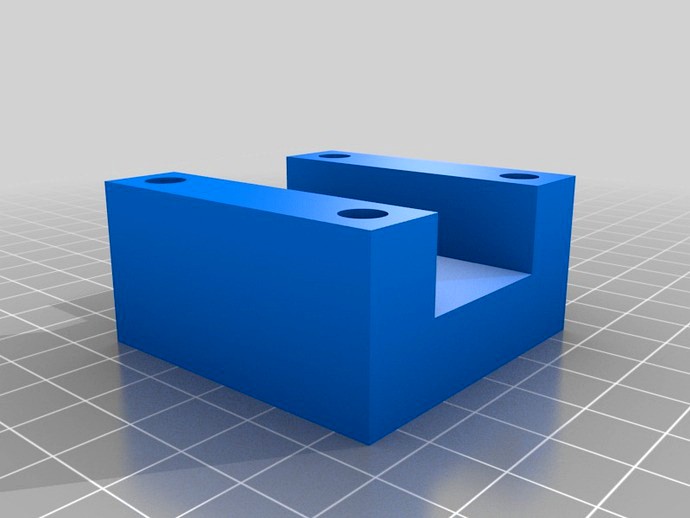 RHS (box tube) linear slide and clamping set 25mm by thejollygrimreaper