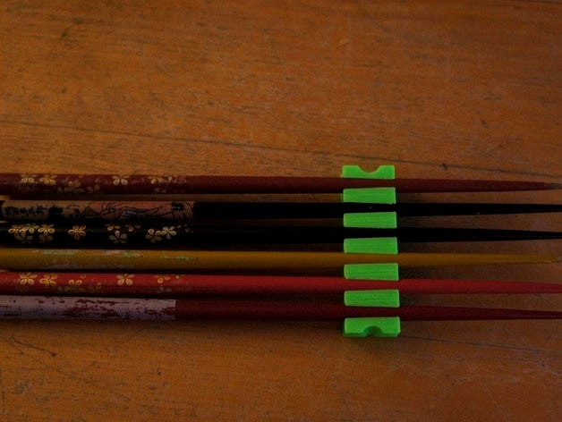 Chopstick holder/organizer by robokid