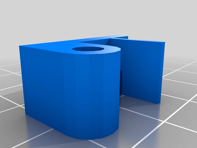 Filament Guide For Accessible Wade's Extruder with Locking Clip by rrhb