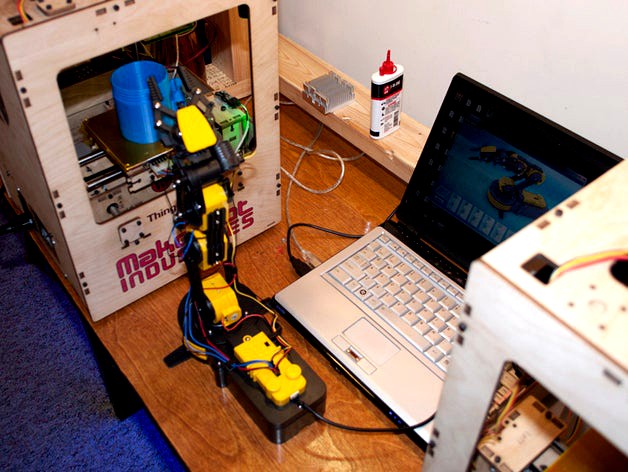 Robot arm alternative to ABP for remote operation. by Thaed