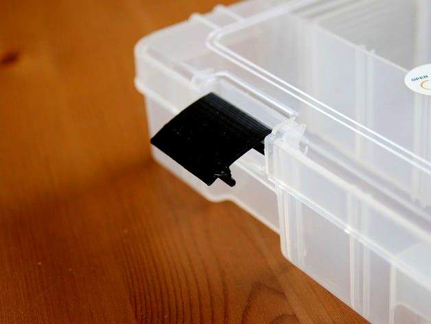 Tackle Box Replacement Clip by TheNewHobbyist