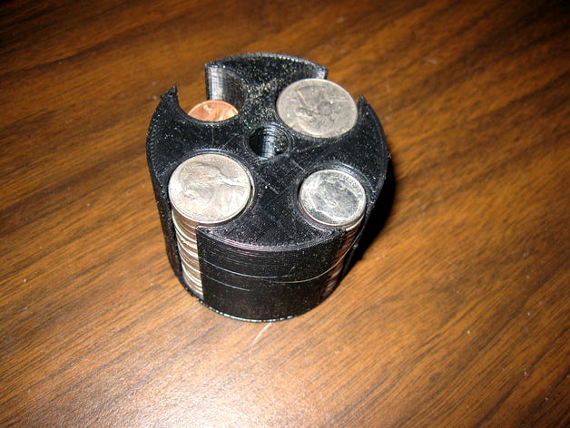 Coin cup holder by shack90