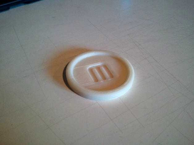 Makerbot Coaster by SpierceTech