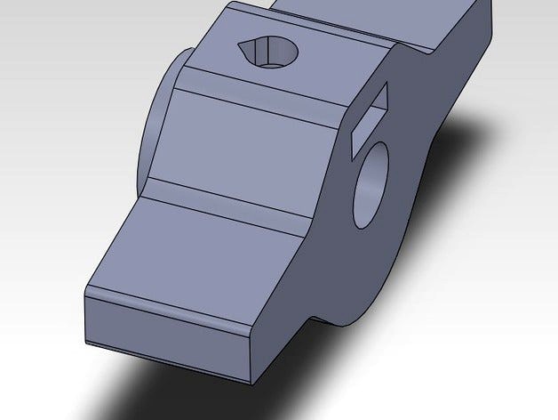 Thumb Crank for NEMA17 Motor Shaft by 4ndy