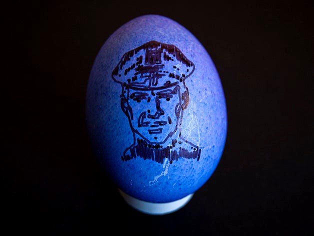 Officer Egg by raster