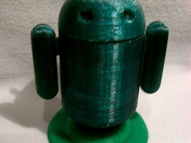 Android Guy Box with Base by rhmorrison