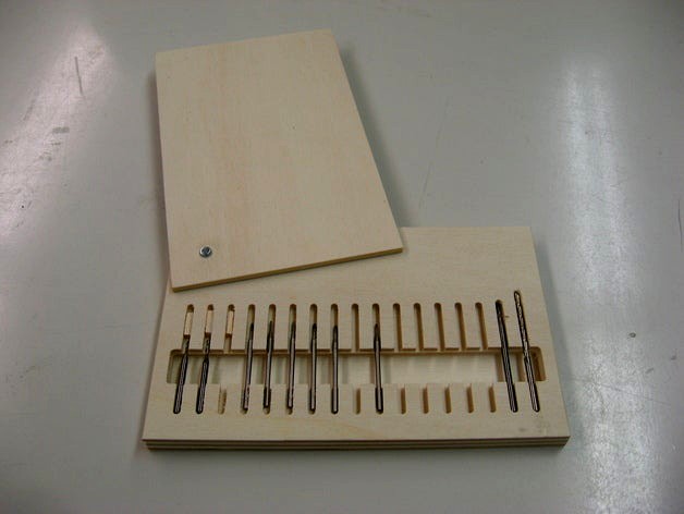 CNC mill tool box by habo