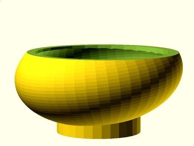 Offset Bowl by MakeALot