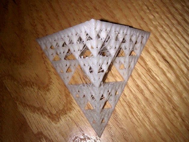 Sierpinski Tetrahedron by dreameredeemer