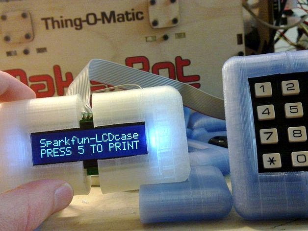 Thing-O-Matic Control Panel by ScribbleJ
