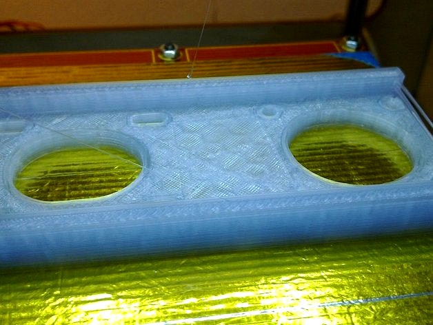 Parametic Simple Stepper Mount by ScribbleJ