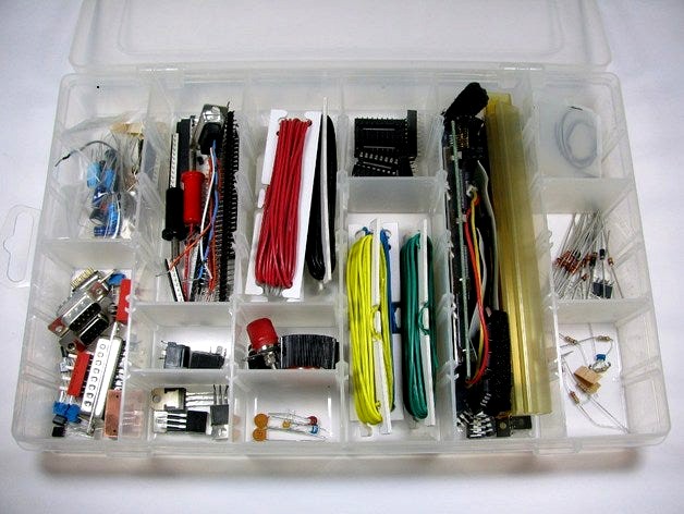 Simple Laser Cut Wire Spool by builttospec