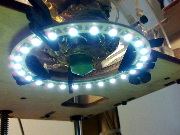 Thing-O-Matic INTENSE LIGHTING SYSTEM by ScribbleJ