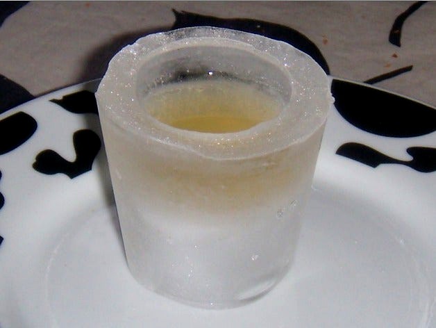 Ice Shot Glass Maker by caru