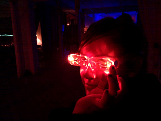 LED glasses by mpinner