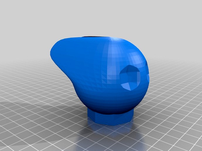 My version of the DARwIn-OP robot head. by I-Bioloid