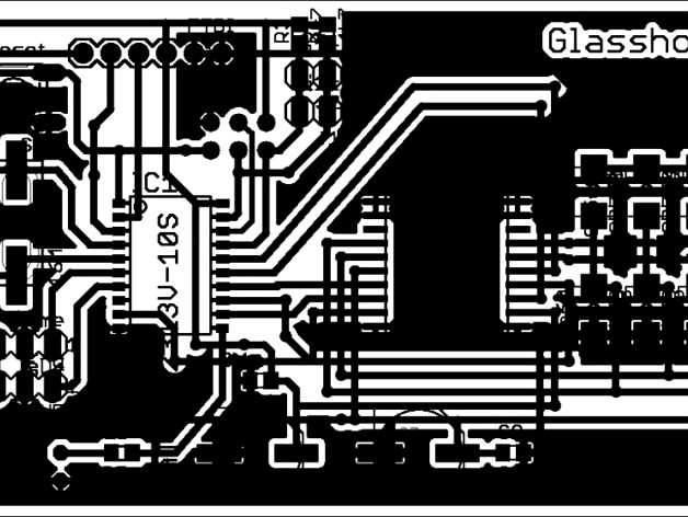 Valkyrie single sided surface mount stepper  board by glasshopper