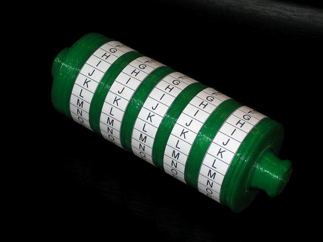 Da Vinci Code Cryptex by pasutx
