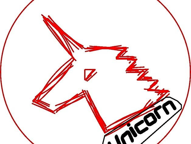 Unicorn Logo - Hand-sketch Variant by mifga