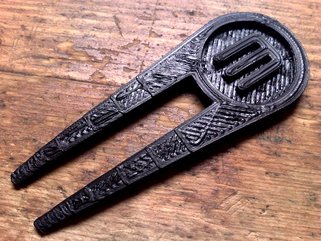 Makerbot Golf Fork by Fido