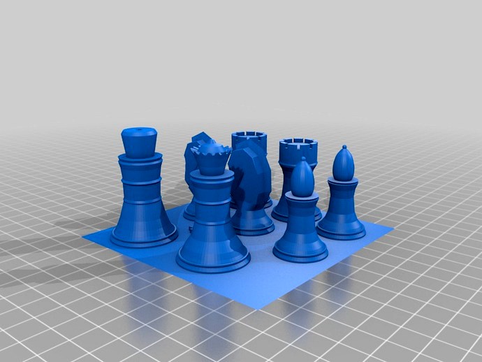 Chess Set I by cbiffle on 2 sheets by beverageexpert