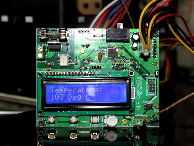 Heated Build Platform Controller V0.2 by Jeremydeath