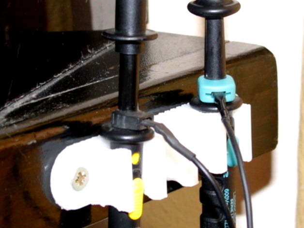 Probe holder for your oscilloscope  by BogdanKecman