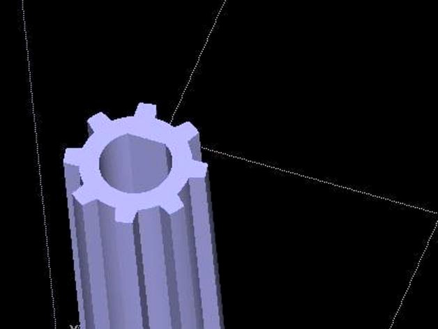 Reprap Pulley  by CdnReprap