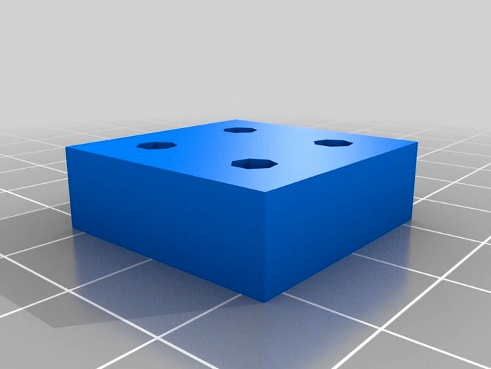 Mendel Circuit Board Spacer by timschmidt