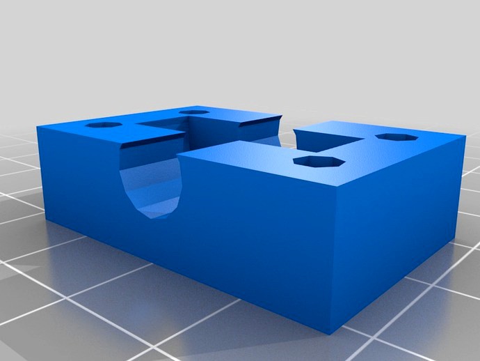Extruder Idler Bracket by timschmidt