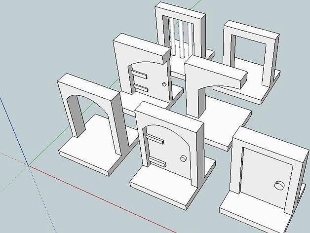 DND mini doorways by festilligambe