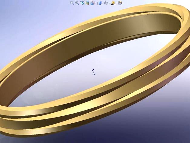 Multi-Banded Bracelet ...  by SolidWorksMagi