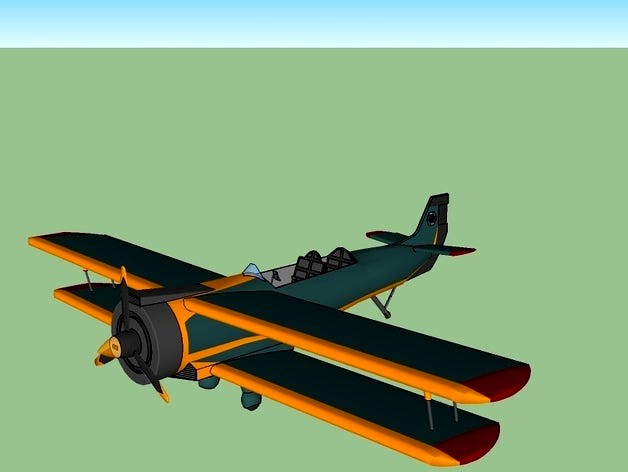 Open Biplane by blargblarg32