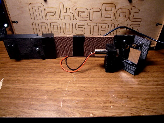 3d printed parts for 3d scanner by SingularityU