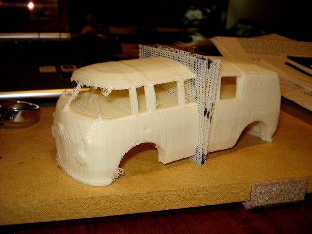'The Bus' -  A VW Bus Pinewood Derby Car by Skimbal
