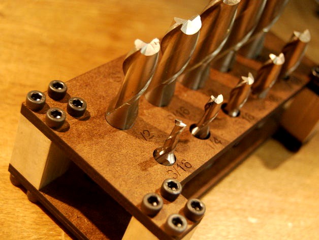 End Mill Set Holder by ril3y