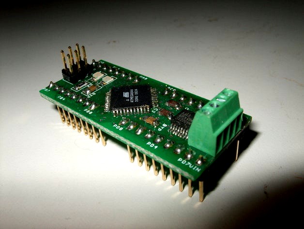 Tiny Atmega644 Board by heathkit